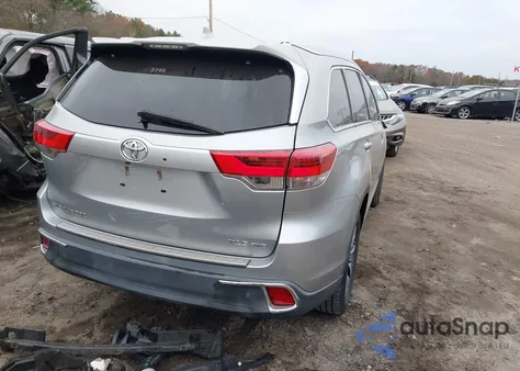 2018 Toyota Highlander Xle from USA, damaged, VIN 5TDJZRFH1JS543044